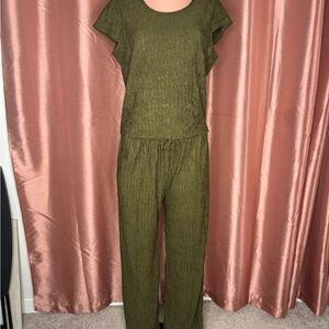 Olive Green Women's Set
